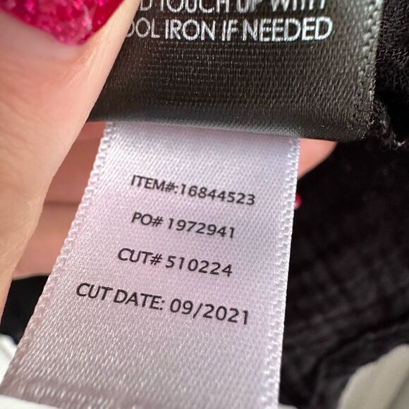 TORRID NEW NWT SIZE 2 2x 18 20 Textured Gauze Tie Waist 3rd Piece black shirt - Picture 6 of 7